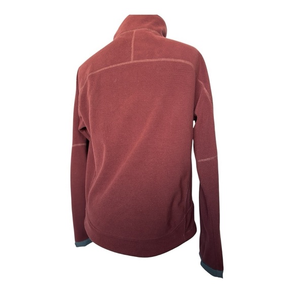 REI Burnt Red Full-Zip Fleece Jacket - Picture 7 of 8